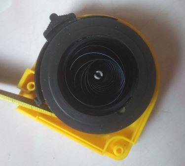 Spring Mechanism inside a Tape Measure