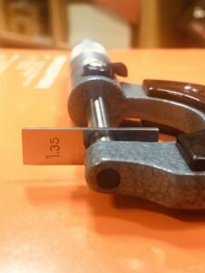 micrometer calibration