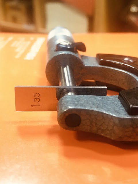 micrometer calibration