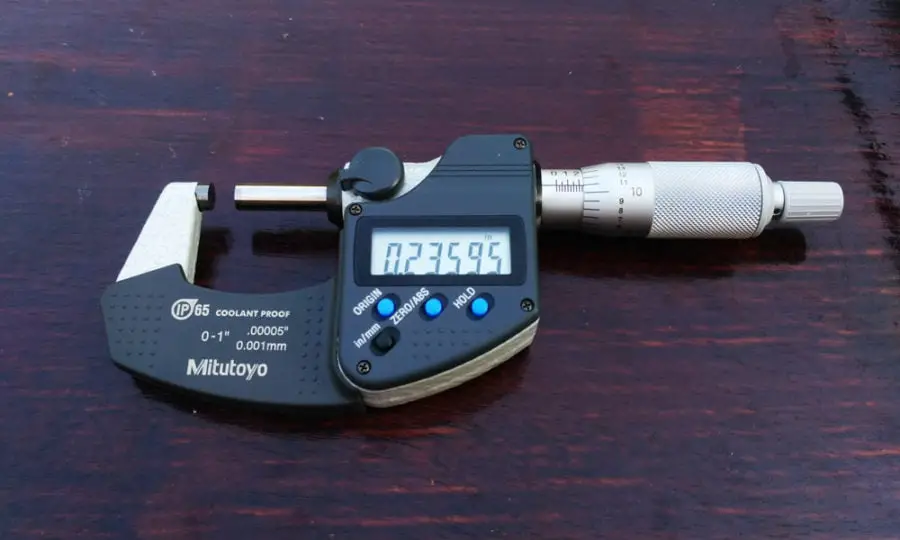 Flat End Micrometer Calibra... Mitutoyo 2 Inch Long Accuracy Up to 0.0001 Inch