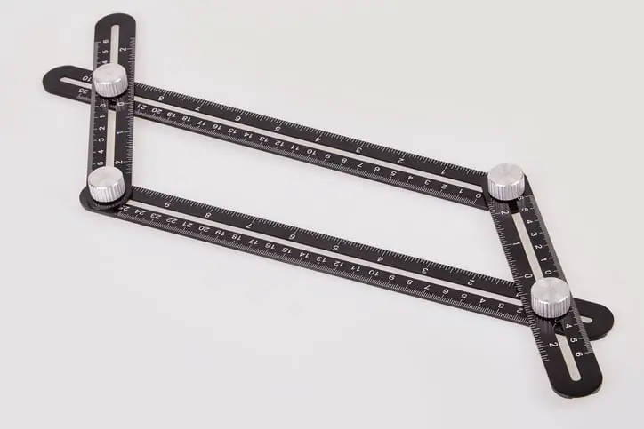 multi angle measuring ruler