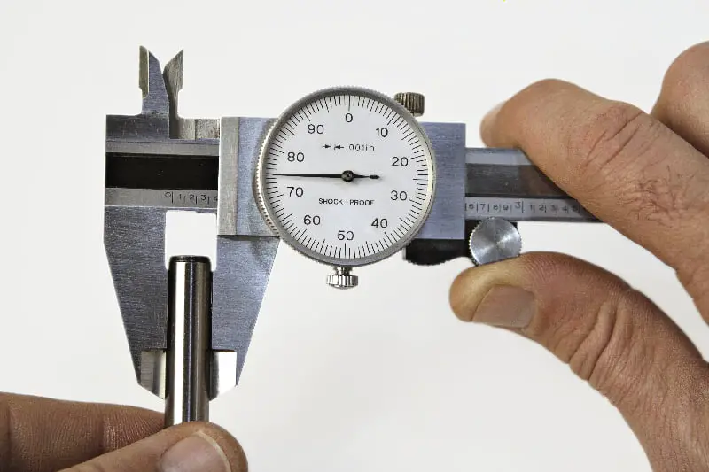 how to read dial caliper in inches Example 5