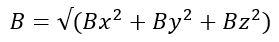 Total field reading equation